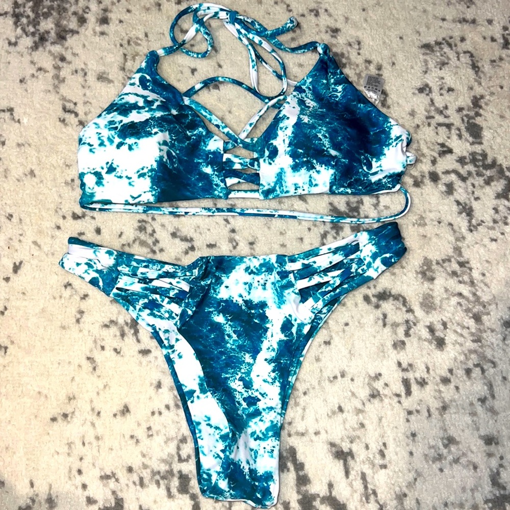 Sunny Co Clothing bikini set- brand new size women’s small